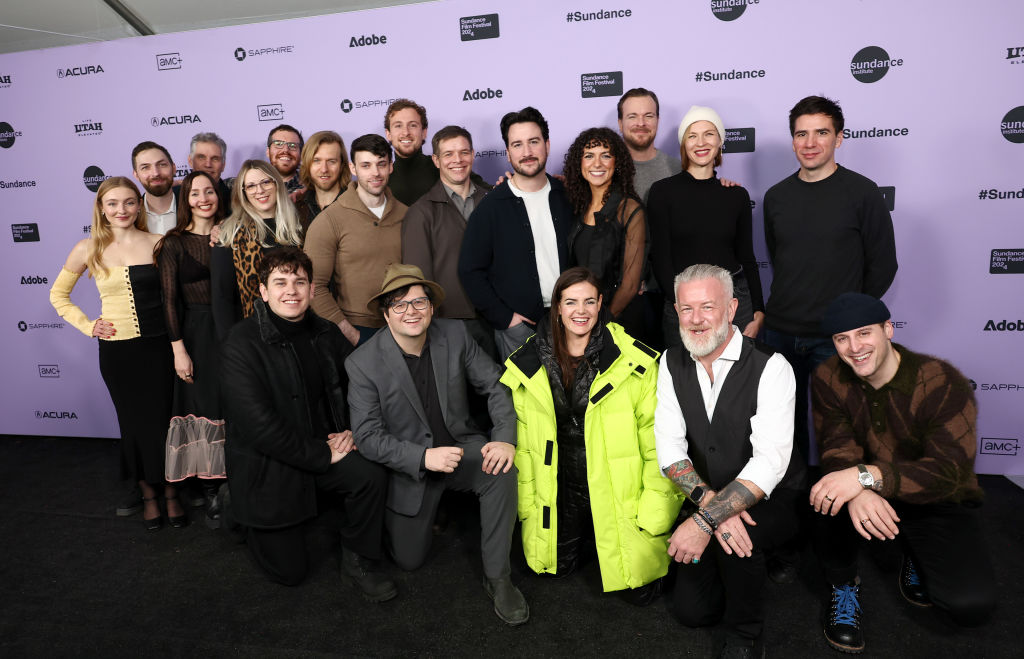 Kristen MacCulloch, Casey Walker, Lea Rose Sebastianis, Cameron Love, Alexander Oliver, Pierce Derks, Charlotte Creaghan, Peter Kuplowsky, Alex Jacobs, Shannon Hanmer, Liam Leone, Reece Presley, Andrea Pavlovic, Ryan Barrett, and Chris Nash posing together at a red carpet event